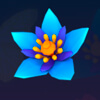 Символ Butterfly Staxx - Синий цветок
