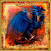 Символ Heroes III of Might and Magic - Синий дракон