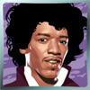 Символ Jimi Hendrix - Джимми Хэндрикс (Wild)